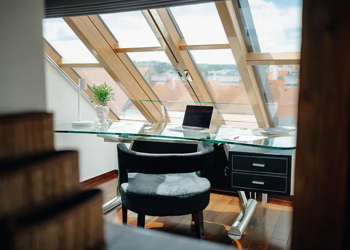 View Luxury With Foosball & Xbox - In Centre Daire Prag